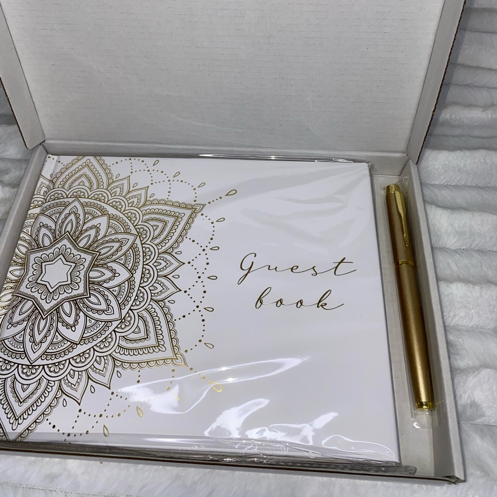 Wedding book guest book